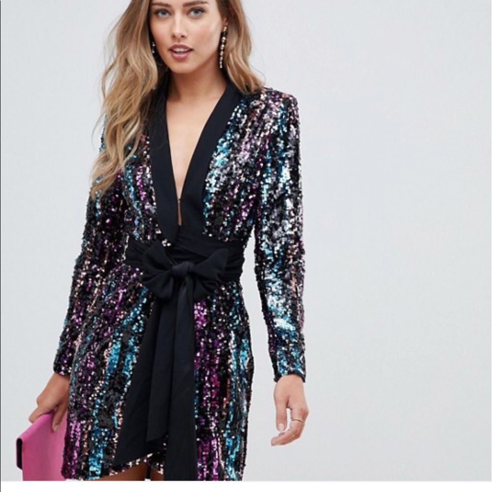 Like new asos sequin dress